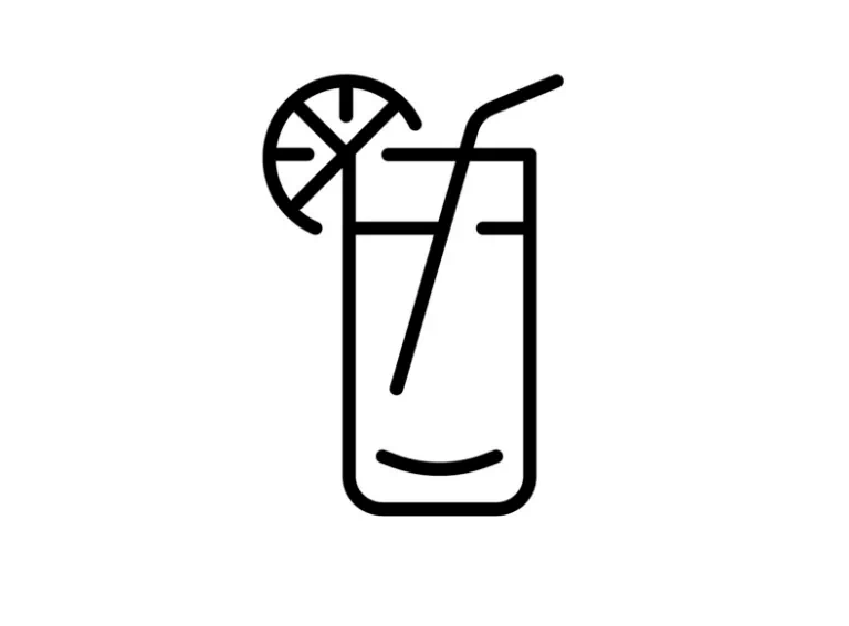 ikona drink z cytryną